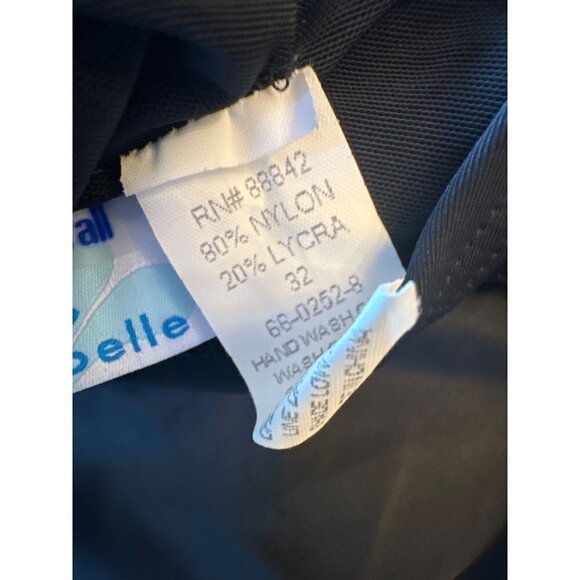 NWT Aquabelle Swimsuits for All Blue One Piece Size 32 - Picture 6 of 7